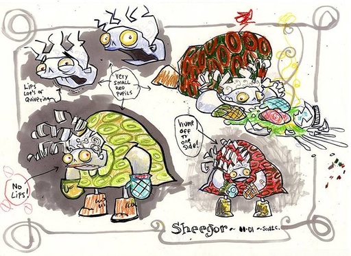 Psychonauts - Concept Art